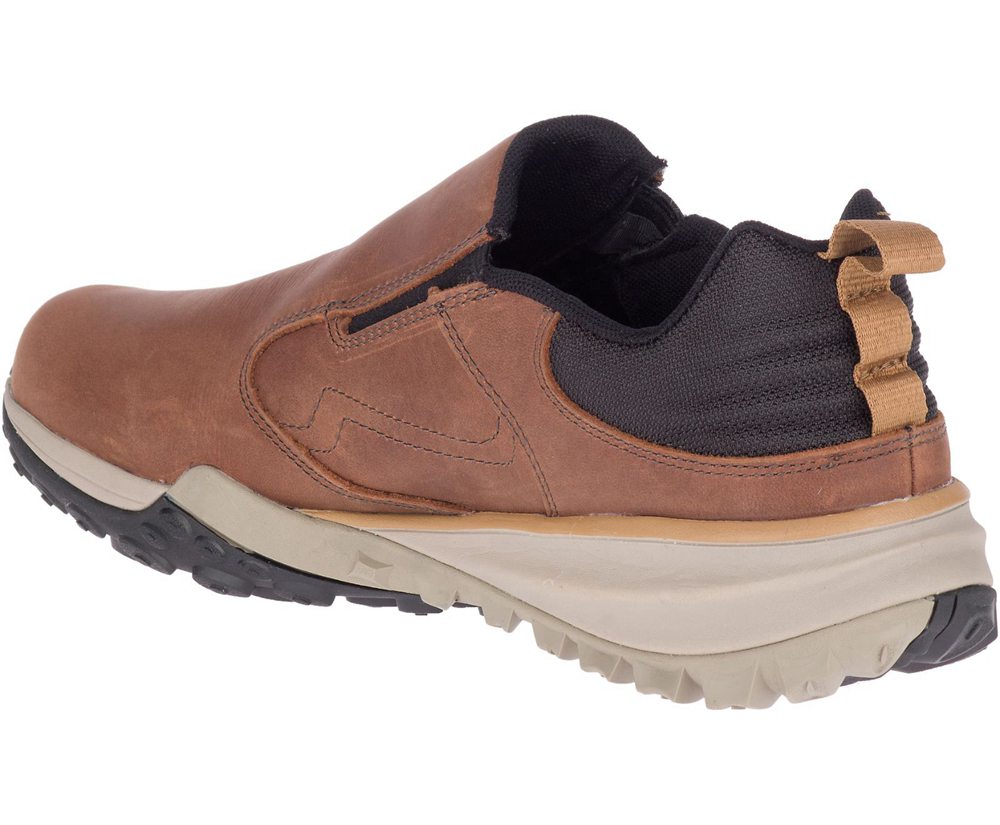 Merrell Slip Ons Brown - Havoc Wells Moc - Mens 41UBONZCE